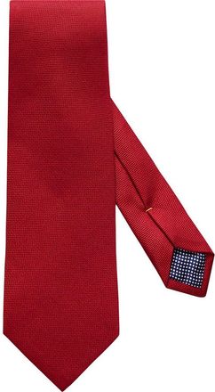 Eton Solid Silk Tie in Pink/red at Nordstrom, Size Regular