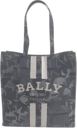 Bally Pre-owned Tote Bags, male, Gray, Size: ONE SIZE Pre-owned Crystalia Tote Bag
