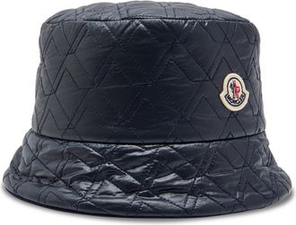 Moncler Reversible Quilted Nylon Bucket hat - Navy - M (UK 12 / M)