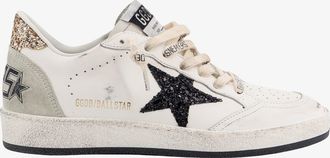 Golden Goose Ball Star in pelle con logo laterale - GOLDEN GOOSE DELUXE BRAND - gender_Woman