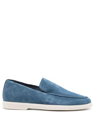 Frescobol Carioca Miguel suede loafers - Blue