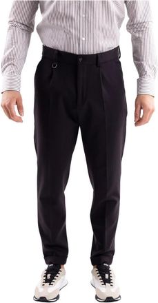 Paolo Pecora Kostuumbroek - Heren - Nette broeken - Bruin - S - Polyester - Broeken