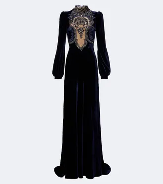 Costarellos Vestido de fiesta Aliska de terciopelo