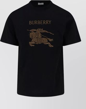 Burberry crew neck t-shirt short sleeve design