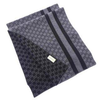 Gucci Pre-owned Stole - Heren - Vintage Accessoires - Grijs - ONE Size - Wol - Vintage