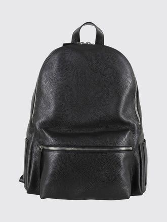 Orciani Micron Hammered Leather Backpack