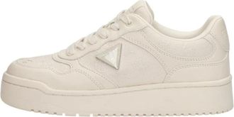 Guess Miram Sneaker - Dames - Sneakers - Beige - 38 EU - Polyester - Schoenen