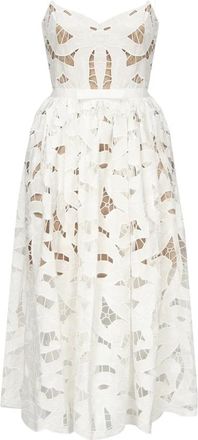 Self Portrait Mujer, Vestidos, Blanco, Talla: M