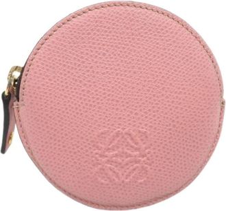 Loewe Pre-owned Wallets, female, Pink, Size: ONE SIZE Pre-owned Coin purse/coin case
