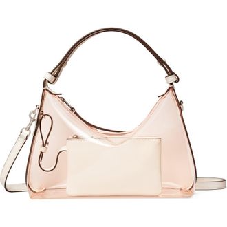 Tory Burch Mellow Transparent Shoulder Bag in Flamingo Pink at Nordstrom