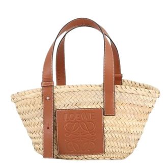 Loewe Pre-owned Handbags, female, Beige, Size: ONE SIZE Pre-owned Basket Handbag