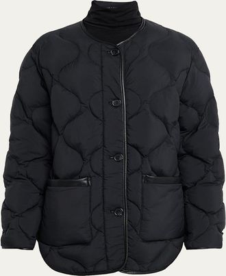 Rag & Bone Tatiana Quilted Shacket