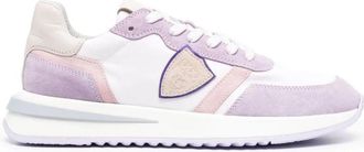 Philippe Model Tropez 2.1 Sneakers - Dames - Sneakers - Paars - 38 EU - Leer - Schoenen