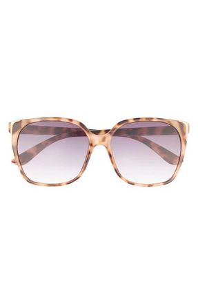 BP. Oversize Gradient Cat Eye Sunglasses in Tortoise at Nordstrom