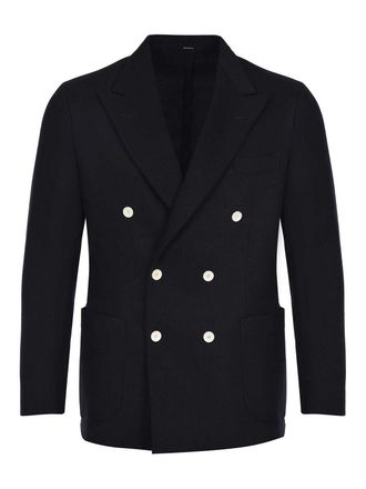Sartorio Jacket Made Of A Wool And Cashmere Blend