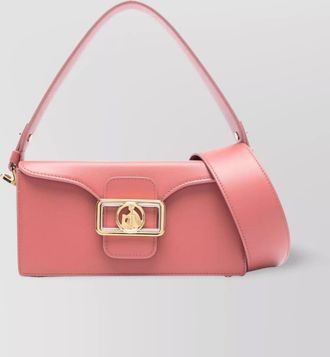 Lanvin buckle detail top handle shoulder bag