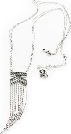 Karl Lagerfeld Womens 5448352 Ladies Necklace - Silver Stainless Steel - One Size