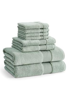 Ted Baker 8-Piece Bath Towel Set in Sage at Nordstrom