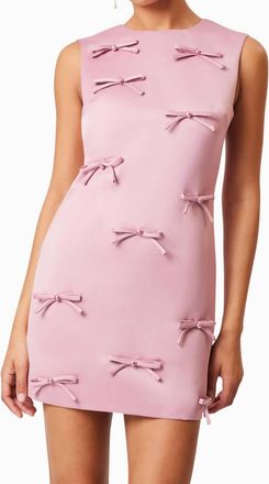 Elliatt Rose Shift Dress In Blush