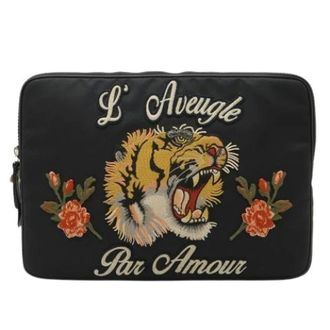 Gucci Pre-owned Clutches, unisex, Black, Size: ONE SIZE Pre-owned Clutch bag