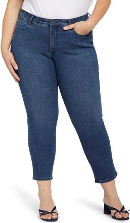 NYDJ Stella High Waist Ankle Tapered Jeans in Rendezvous at Nordstrom, Size 14W