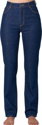 Rolla's Original Straight Jeans In Rinse Blue