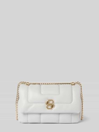 HUGO BOSS Umh&auml;ngetasche mit Ketten-Detail in Hellgrau, Gr&ouml;&szlig;e 1