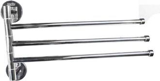 Trade Shop Trade Shop - Toallero De Pared Con 3 Brazos M&oacute;viles Atornillables