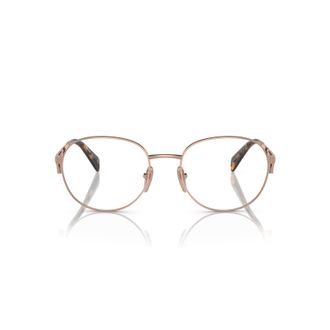 Prada 0pr A50v Rose Gold Metal Frame Eyeglasses