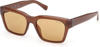 Guess GU00299 50E Mens Sunglasses Brown Size 54