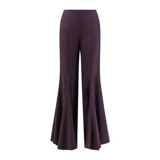 Chloé Dames, Broeken, Paars, Maat: 3XS Zijde