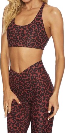 Beach Riot Rocky Top In Wine Leopard