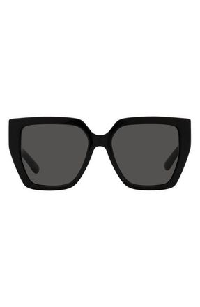 Dolce & Gabbana 55mm Square Sunglasses in Black at Nordstrom