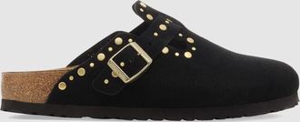 Birkenstock Sabots Boston Rivet Leve Black
