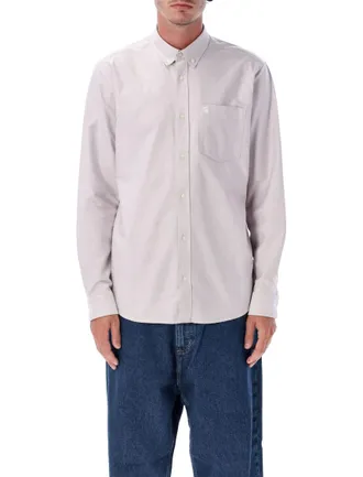 Carhartt Work in Progress Light Pink Regular Shirt