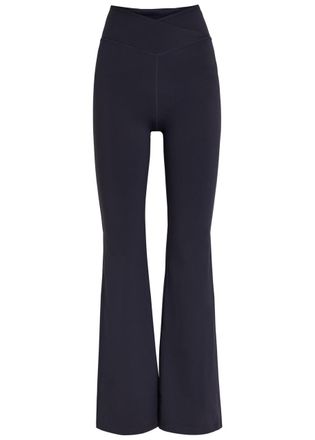 Tala Dayflex Flare Stretch-jersey Leggings - Navy - S (UK8-10 / S)