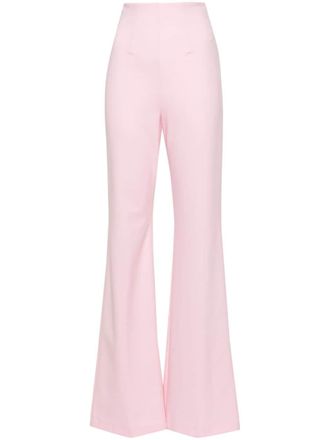 Max Mara Olea flared pantalon - Roze