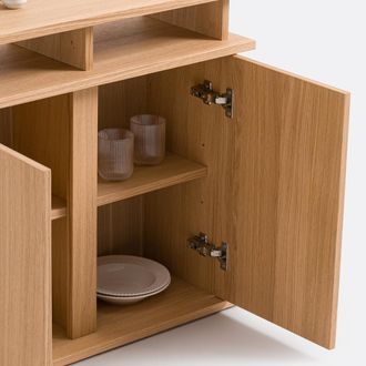 La Redoute Interieurs Laag dressoir met eikenfineer, ABAC