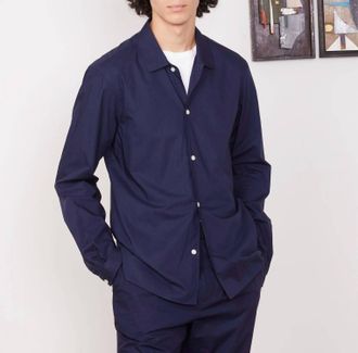 Officine G&eacute;n&eacute;rale Eloan Shirt In Night Sky