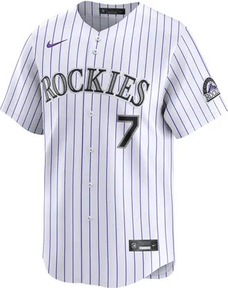 Nike Brendan Rodgers Colorado Rockies Nike Mens Dri-FIT ADV MLB Limited Jersey in White | LM25DNHODN9-7Q7