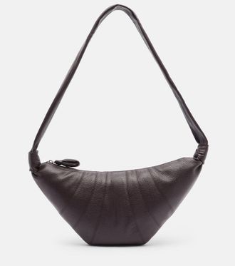 Christophe Lemaire Croissant Medium leather shoulder bag