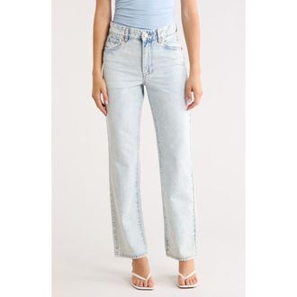 Blank NYC The Stanton Mid Rise Straight Leg Jeans in High Rolling at Nordstrom Rack, Size 26