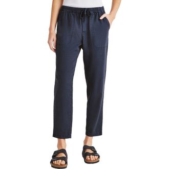 Splendid Angie Straight Leg Pants in Navy at Nordstrom Rack, Size X-Small