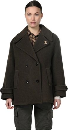 Mason's Leonie Jas - Dames - Mantel - Groen - M - Wol - Jassen