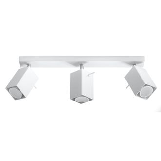 Sollux Lighting L&aacute;mpara de techo blanco acero alt. 16 cm