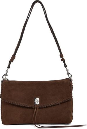 Rebecca Minkoff Darren Whipstitch Shoulder Bag in Torte at Nordstrom Rack