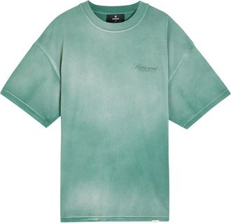 Represent Owners Club Printed Cotton T-shirt - Green - Xxl