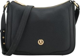 Pourchet Satchel Bag - Dames - Schoudertassen - Zwart - ONE Size - Leer - Tassen