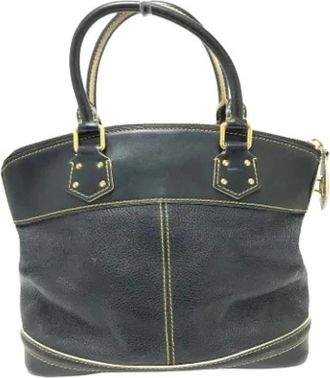 Louis Vuitton Pre-owned Vintage Tote Bag - Dames - Vintage Handtas - Zwart - ONE Size - Leer - Vintage