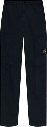 Stone Island Broek met cargo zak - Blauw